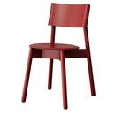 SSD Chair, wood, Tinted red