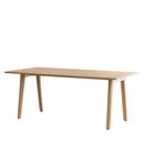 New Modern Dining Table rectangular, Wood, 190 x 95 cm