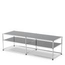 USM Haller side table Type I, Metal, Anthracite RAL 7016