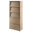 USM Haller Storage Unit with 3 Angled Shelves, USM beige