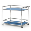 USM Haller Bar Trolley Type II, Gentian blue RAL 5010