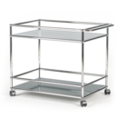 USM Haller Bar Trolley Type II, USM matte silver