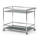 USM Haller Bar Trolley Type II, Mid grey RAL 7005