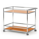 USM Haller Bar Trolley Type II, Pure orange RAL 2004