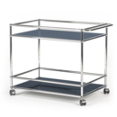 USM Haller Bar Trolley Type II, Steel blue RAL 5011