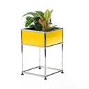 USM Haller Plant Side Table Type 2, Golden yellow RAL 1004, 35 cm