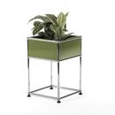 USM Haller Plant Side Table Type 2, Olive green RAL 6003, 35 cm