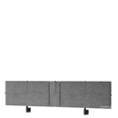 USM Privacy Panels Table Screen, For USM Haller Table classic, 175 cm, Anthracite