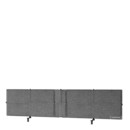 USM Privacy Panels Table Screen, Für USM Haller Table Plus/Advanced, 175 cm, Anthracite