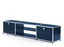 USM Haller TV-Table, Steel blue RAL 5011