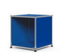 USM Haller Waiting Room Table, H 39,5 x W 39,5 x D 39,5 cm, Gentian blue RAL 5010