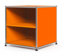 USM Haller Waiting Room Table, H 50 x W 50 x D 50 cm, Pure orange RAL 2004