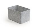 USM Inos Box, W 22,3 x H 19 cm, Light grey, Without partitions