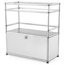 USM Haller Bar Sideboard Type I, USM matte silver