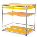 USM Haller bar sideboard with drawers, Golden yellow RAL 1004