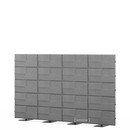 USM Privacy Panels Acoustic Wall, 3,00 m (4 elements), 1,79 m (5 elements), Anthracite