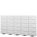 USM Privacy Panels Acoustic Wall, 3,75 m (5 elements), 1,79 m (5 elements), Light grey