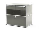 USM Haller Office Sideboard M with Drawers, Light grey RAL 7035