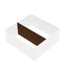 Divider Panel for USM Metal Box Insert (Extension Door), 50 cm, USM brown