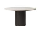 Cabin Table, Ø 130 cm, Dark oak / jura marble