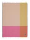 Colour Block Blanket, Pink/beige