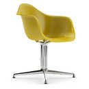 Eames Plastic Armchair RE DAL, Mustard, Without upholstery, Without upholstery