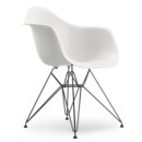 Eames Plastic Armchair RE DAR, White, Without upholstery, Without upholstery, Standard version - 43 cm, Coated basic dark