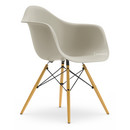 Eames Plastic Armchair RE DAW, Pebble, Without upholstery, Without upholstery, Standard version - 43 cm, Yellowish maple