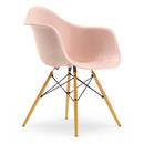 Eames Plastic Armchair RE DAW, Pale rose, Without upholstery, Without upholstery, Standard version - 43 cm, Yellowish maple
