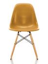 Eames Fiberglass Chair DSW, Eames ochre dark, Ash honey tone