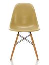 Eames Fiberglass Chair DSW, Eames ochre light, Yellowish maple