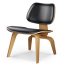 Plywood Group LCW / LCW Leather, Natural ash, seat leather nero