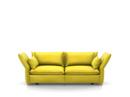 Mariposa Sofa, 2,5-Seater (H80,5 x W171 x D101,5 cm), Iroko lemon