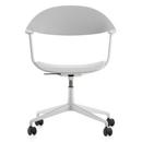 Mynt Office Svivel Chair four-star base, Grey RE, Without upholstery, Without upholstery, Soft light, Hard castors for carpets