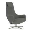 Repos, Chair Repos, Fabric Cosy 2 Classic Grey, 41 cm, Polished