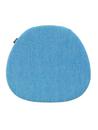 Soft Seats, Type B (W 41,5 x D 37 cm), Stoff Hopsak, Blue / ivory