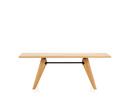 Table Solvay, 180 x 90 cm, Natural oak solid, oiled
