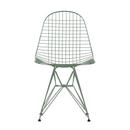 Wire Chair DKR , Powder-coated eames sea foam green
