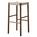 &Tradition - Betty Barstool, Bar version: 76 cm, Smoked oiled oak / natural linen