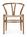 Carl Hansen & Søn - CH24 Wishbone Chair, Oiled teak, Nature mesh