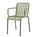 Hay - Palissade Chair, Olive, With armrests