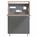 Müller Small Living - Flatmate secretary LED, CPL anthracite