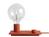 Muuto - Control Table Lamp, Red - with LED illuminant