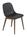 Muuto - Fiber Side Chair Wood, Black / dark brown