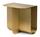 Northern - Mass Side Table, Brass