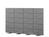 USM Haller - USM Privacy Panels Acoustic Wall, 3,00 m (4 elements), 1,79 m (5 elements), Anthracite