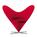 Vitra - Heart Cone Chair, Red