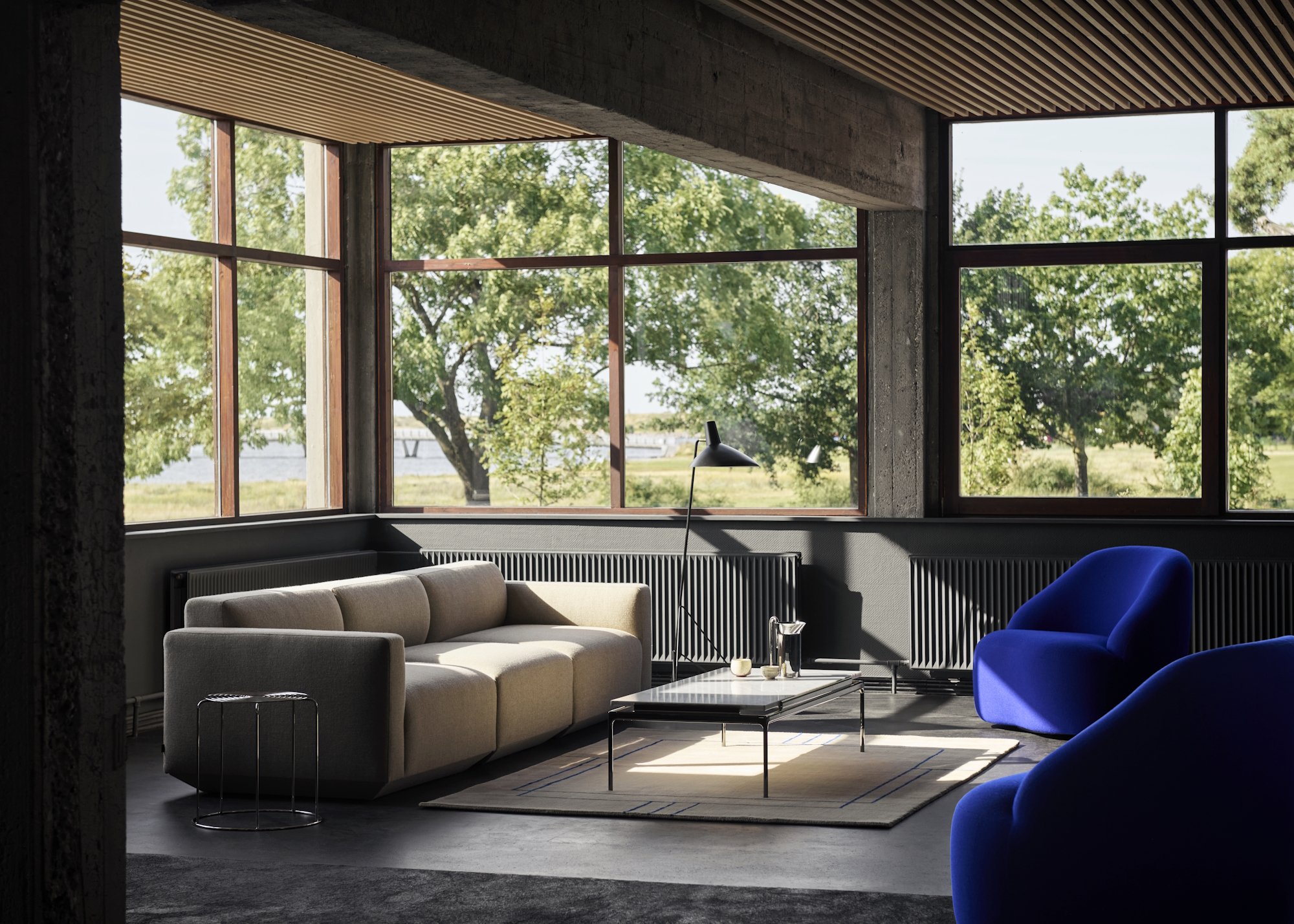 Develius sofa in a domestic space