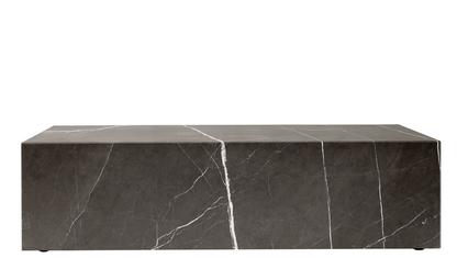 Plinth Side Table H 27 x W 60 x D 100 cm|Brown-grey