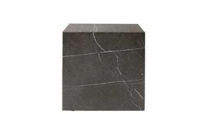 Plinth Side Table H 40 x W 40 x D 40 cm|Brown-grey